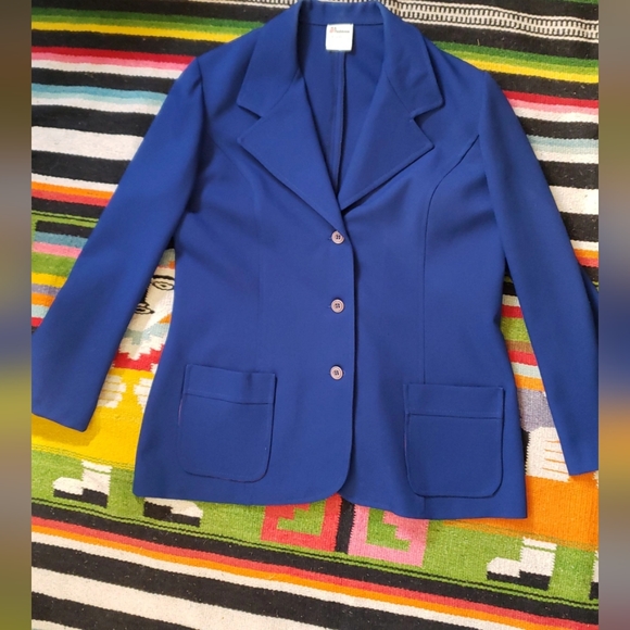 Awesome 70s Blue blazer - Picture 8 of 8